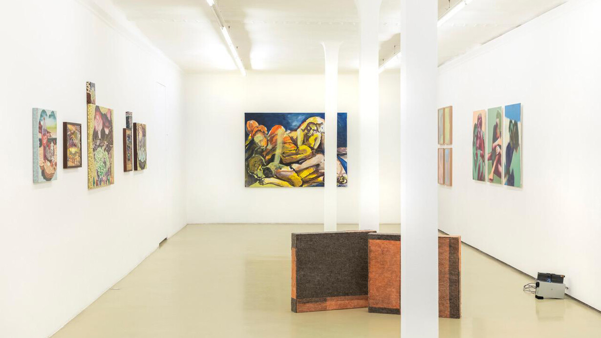 Various artists, Artists in residence 2025, exhibition view. Courtesy of Galerie Krinzinger