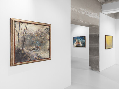 Various artists, Younger (a fairy tale), 1980-1990, exhibition view. Courtesy of Galleria Continua 
