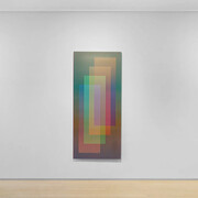 Carlos Cruz-Diez, Éditions, exhibition view. Courtesy of Galerie La Patinoire Royale Bach
