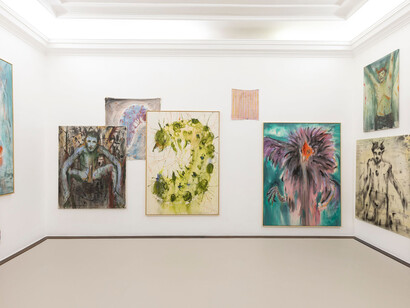 Various artists, Smoke and mirrors, exhibition view. Courtesy of the Bratislava City Gallery