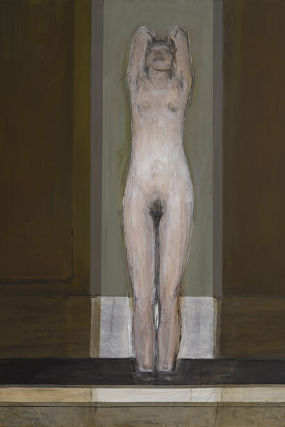 Karl Weschke, Girl in bath, 1978. Courtesy of Hillsboro Fine Art