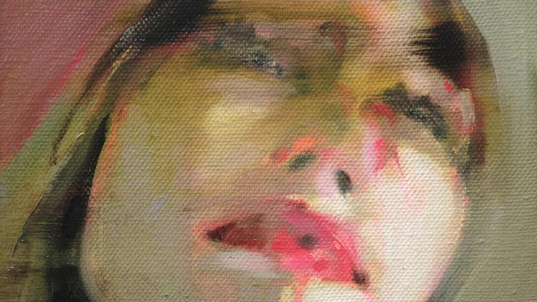 米莱娜·桑歇 Milène Sanchez, Untitled 无题 (detail), 2025. Courtesy of Leo Gallery