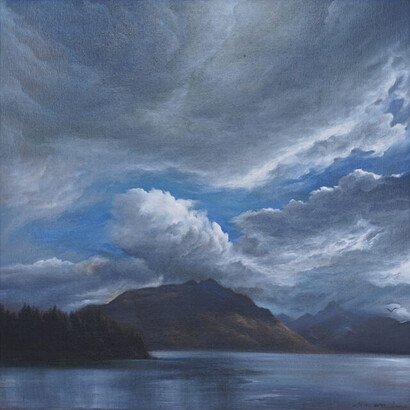 Min Woo Bang, Vigorous sky, 2025. Courtesy of Linton and Kay