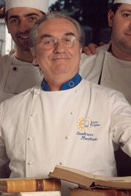 Gualtiero Marchesi and the 'brigata' - Ph F. Cioffi