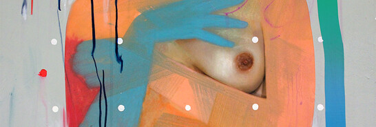 Erik Jones, Snake, 24x36 inch 61x91cm. Watercolor, colored pencil, water-soluble wax pastel, acrylic on Rives bfk paper mounted to panel