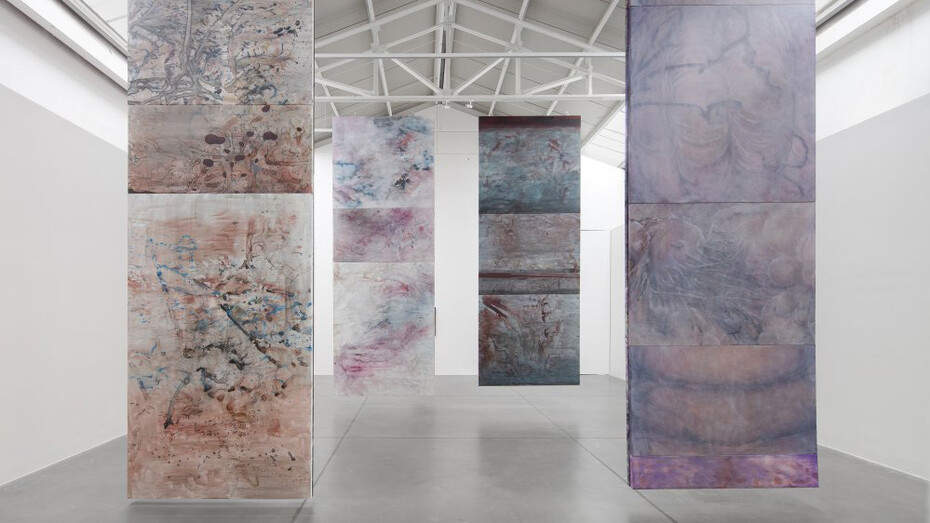José Eduardo Barajas, Bleeding boundaries, exhibition view. Courtesy of Galerie Nordenhake