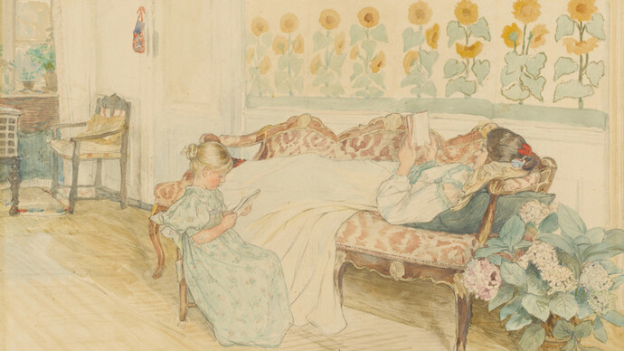 Peder Severin Kröyer, Scène d'intérieur (detail), 1898. Courtesy of Musée d'Orsay