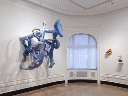 Leo Orta, Uncanny in the man sane. Être-anges (ways of being), exhibition view. Courtesy of Galerie Christophe Gaillard