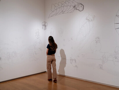 Various artists, Menil drawing institute, exhibition view. Courtesy of Menil