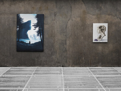 Daniel Arsham, Memory index, exhibition view. Courtesy of König Bergson