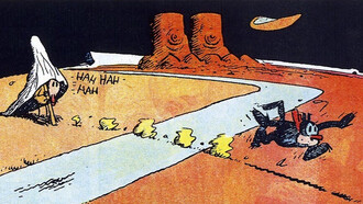 Krazy Kat is an American newspaper comic strip, created by cartoonist George Herriman, which ran from 1913 to 1944