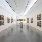 Jan Šafránek, O ľuďoch / About people, exhibition view. Courtesy of Danubiana