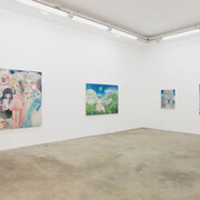 Aya Takano, Exhibition view. Courtesy of Galerie Perrotin
