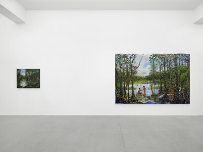 Verne Dawson, Hamlet’s mill, ausstellungsansicht. Mit freundlicher genehmigung der Galerie Eva Presenhuber