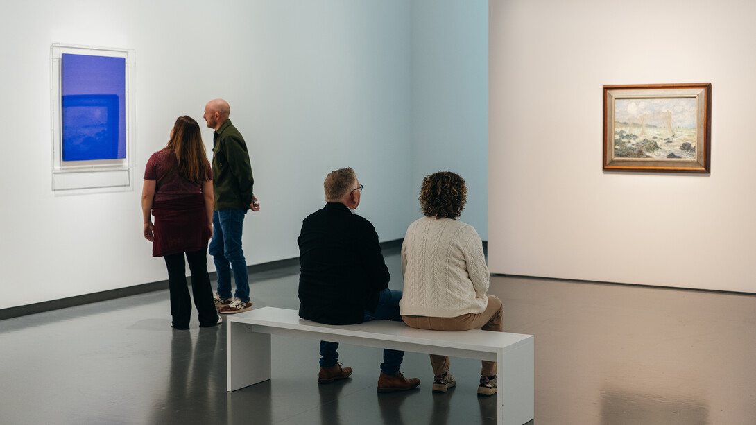 Face to face with Monet, exhibition view. Courtesy of the Van Abbemuseum