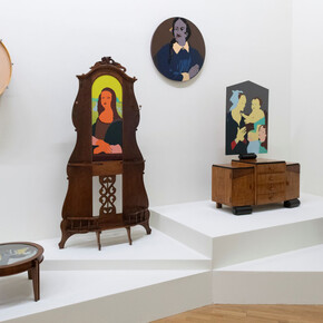 Beatriz González, La imagen en tránsito, vista de la exposición. Cortesía de la Pinacoteca