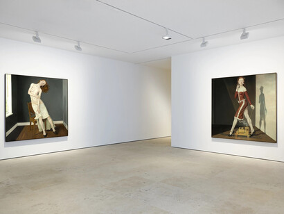 Von Wolfe, The space in between, exhibition view. Courtesy of Maruani Mercier 