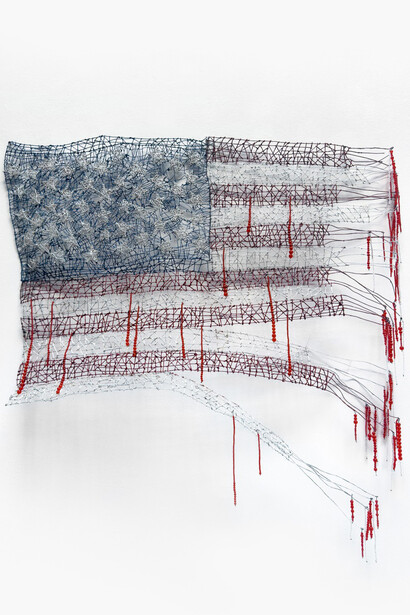 Kristine Mays, This is America, 2025. Courtesy of Modernism Inc.