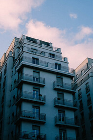 Agrupamento de prédios residenciais no Brasil