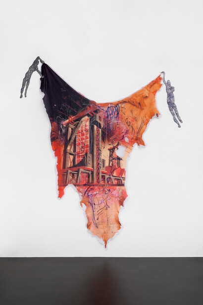 Raphaela Vogel, Stop! (The infinite regress), exhibition view. Courtesy of Galerie Meyer*Kainer