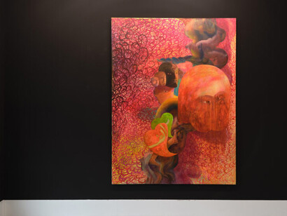 Pourea Alimirzaee, Fingerprint / Ostorlab, exhibition view. Courtesy of Nagel Draxler Kabinett