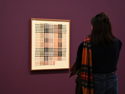 Anni Albers, Constructing textiles, veduta della mostra. Per gentile concessione del Zentrum Paul Klee