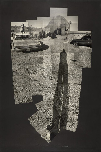 David Hockney, Prehistoric Museum near Palm Springs, California, Sept. 1982, September 1982. Courtesy of The Nelson-Atkins Museum