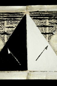 One of the artist from the Libera-mente book, Letizia Ardillo, and her installation entitled "il lampo dell'Oscurità" which translates to "the flash of darkness"