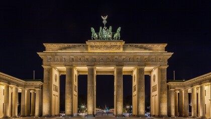 Puerta de Brandeburgo, Berlín, Alemania