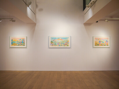 Cherie Cheuk, A wrinkle in time, exhibition view. Courtesy of Alisan Fine Arts
