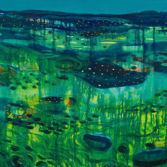 Miska Mohmmed, Rift (detaill), 2025. Courtesy of Montague Contemporary 