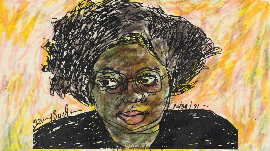 Beverly Buchanan, untitled (self-portrait) (detail), 1990s. Courtesy of Georgia Museum of Art