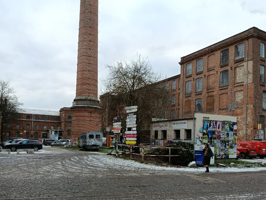Antigua fábrica Leipziger Baumwollspinnerei, Leipzig, Alemania