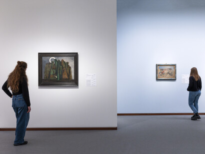 Max Ernst to Dorothea Tanning: Networks of surrealism, exhibition view. Courtesy of Alte Nationalgalerie