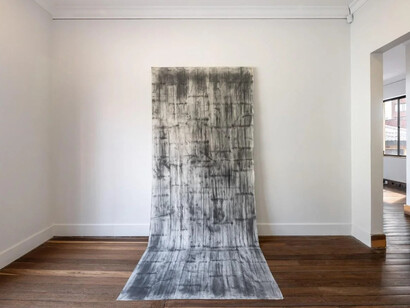 The being of drawing, exhibition view. Courtesy of Casas Riegner Gallery