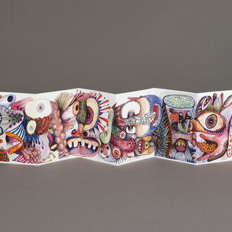 M. Antúnez Roca, Dibuix preparatori (detalle). Cortesía de Museu Nacional d'Art de Catalunya