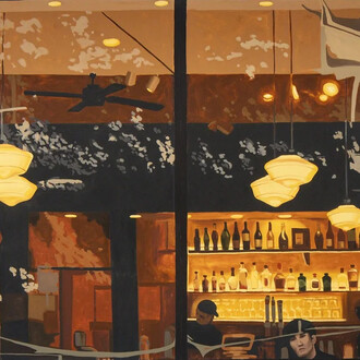 Charis Ammon, Song in amber (detail), 2025. Courtesy of Sargent’s Daughters Gallery