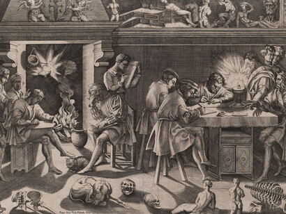 Enea Vico, The academy of Baccio Bandinelli,
about 1561–1562. Courtesy of Museum of Fine Arts Boston