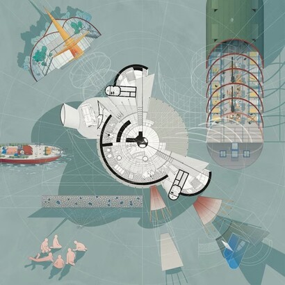 New Affiliates, Ford house, revisited, 2024. Courtesy of Art Institute of Chicago