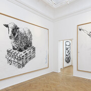 Adel Abdessemed, Primavera romana, exhibition view. Courtesy of Galleria Continua