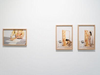 Belén Rodríguez, Te pregunto por el extremo último de la tierra, exhibition view. Courtesy of Alarcón Criado Gallery