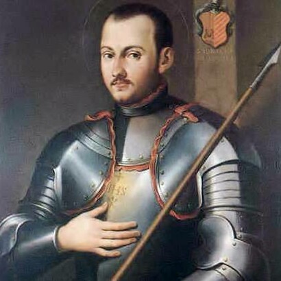Ritratto di Ignazio di Loyola della scuola del Rubens, fine del XVI secolo
