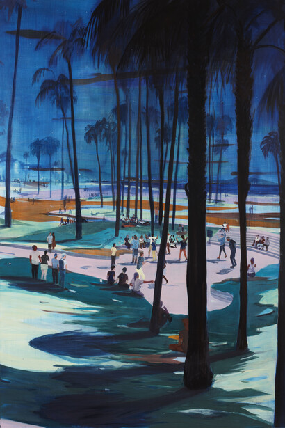 Jules de Balincourt. Blue Hours | Meer