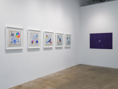 René Treviño, Star-crossed, exhibition view. Courtesy of Erin Cluley Gallery 