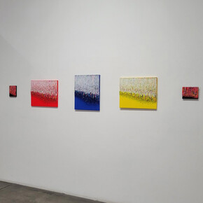 Kur Kyung-Ae, The moment color breathes, exhibition view. Courtesy of Galerie XII L.A.