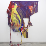 Vaughn Davis Jr., Sanguine, 2023, installation view. Courtesy of the artist and Romer Young Gallery