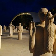 Mimmo Paladino, Auditorium Oscar Niemeyer, ph Pino Izzo