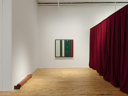 EJ Hill, Low-slung promises on the tongues of the devout, exhibition view. Courtesy of 52 Walker Gallery