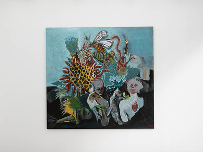 Souleimane Barry, Racines, exhibition view. Courtesy of Paris·B Gallery