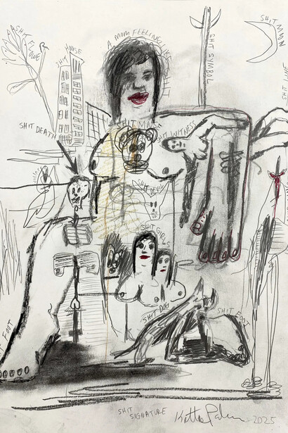 Kottie Paloma, A savage kind of grace. Courtesy of Andrea Festa Fine Art 